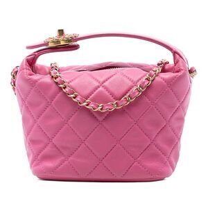 Chanel Small Quilted Lambskin Perfect Meeting Hobo Bag